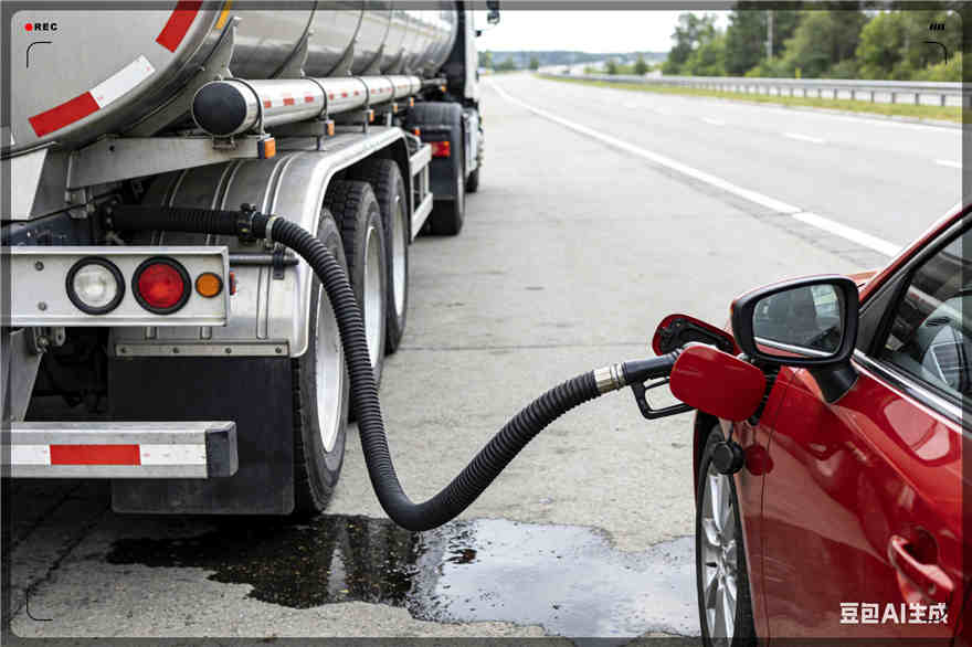 太谷区汽车救援送水案例